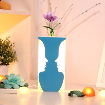 Table lamps, Special Vase, LED Vase can be inserted flowers