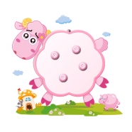 Drawing board with DIY kids wall stickers, waterproof and damp-proof