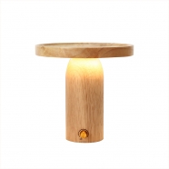 Cordless Table Lamps Rechargeable with decorative tray design, 2000mAh Battery Operated Rechargeable Wireless Light, Bed